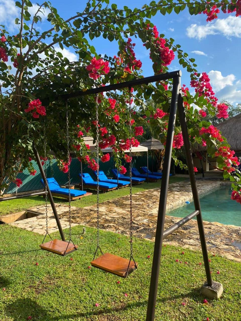 Hameki Hotel Homun Bagian luar foto